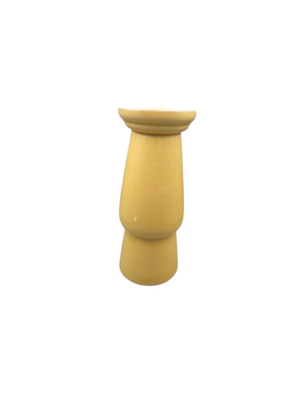 Orchids Of Hawaii Fu Manchu Yellow Ceramic Tiki Mug Vintage Taiwan 7